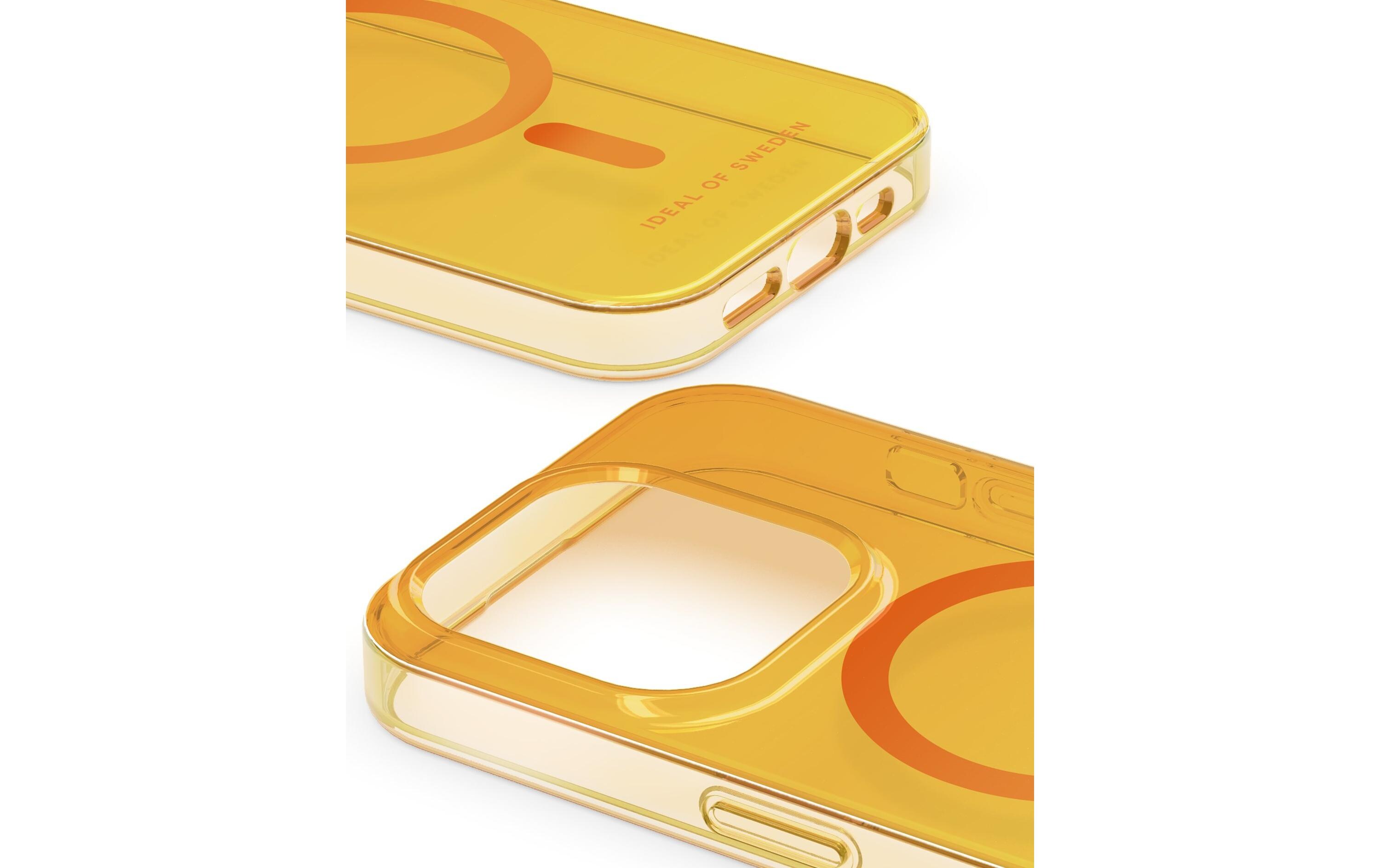 Back Cover Clear Case iPhone 15 Pro Orange SpritzSilikon-Backcover für das iPhone 15 Pro