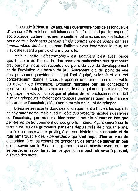NAELS - BLEAU 120 ANS ESCALADE