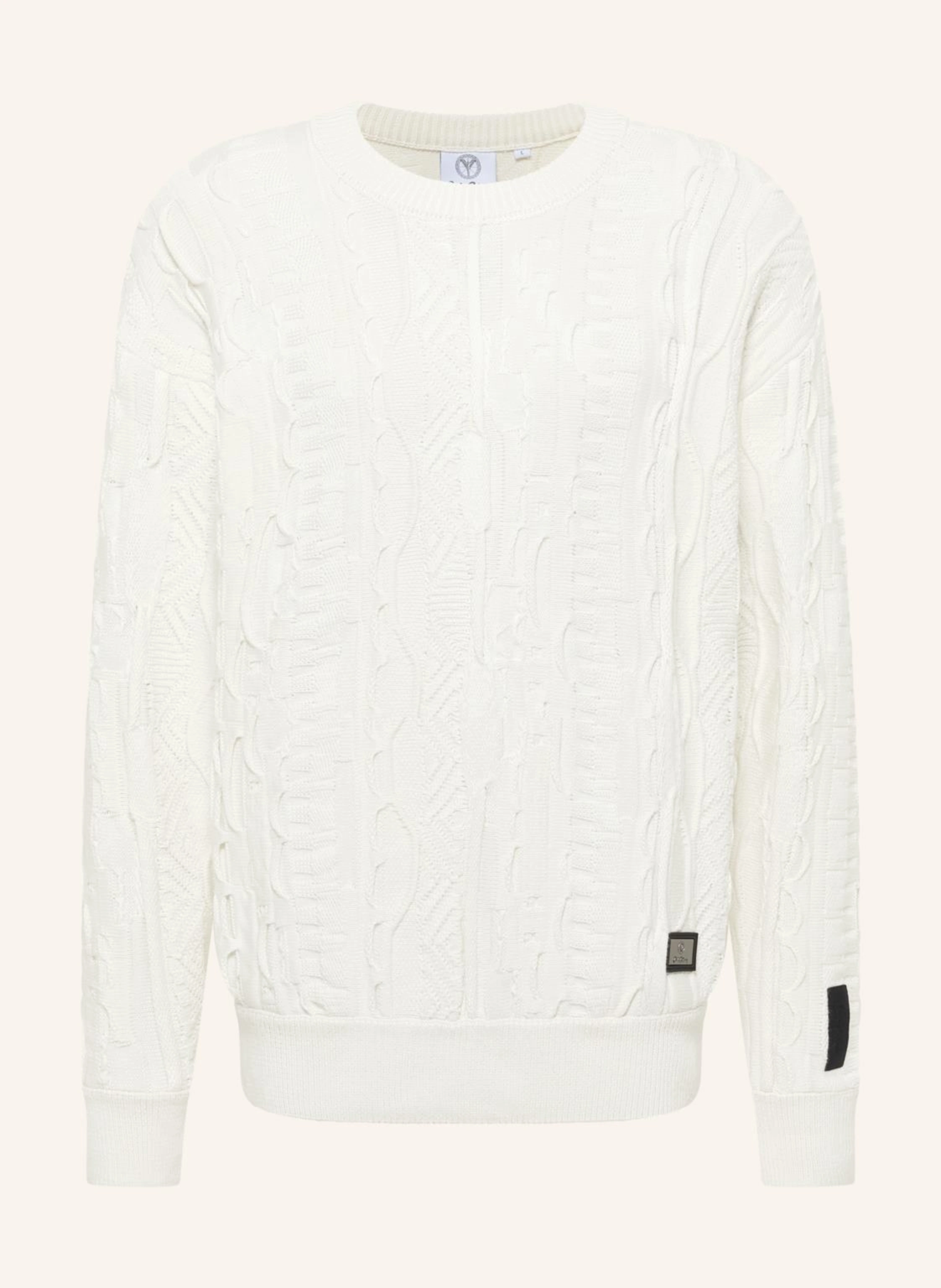 CARLO COLUCCI Strickpullover mit Stickerei DIMA