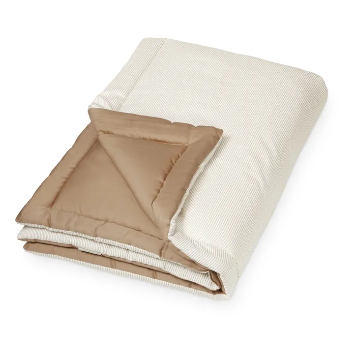 Cam Cam Couverture douce Stripes Camel