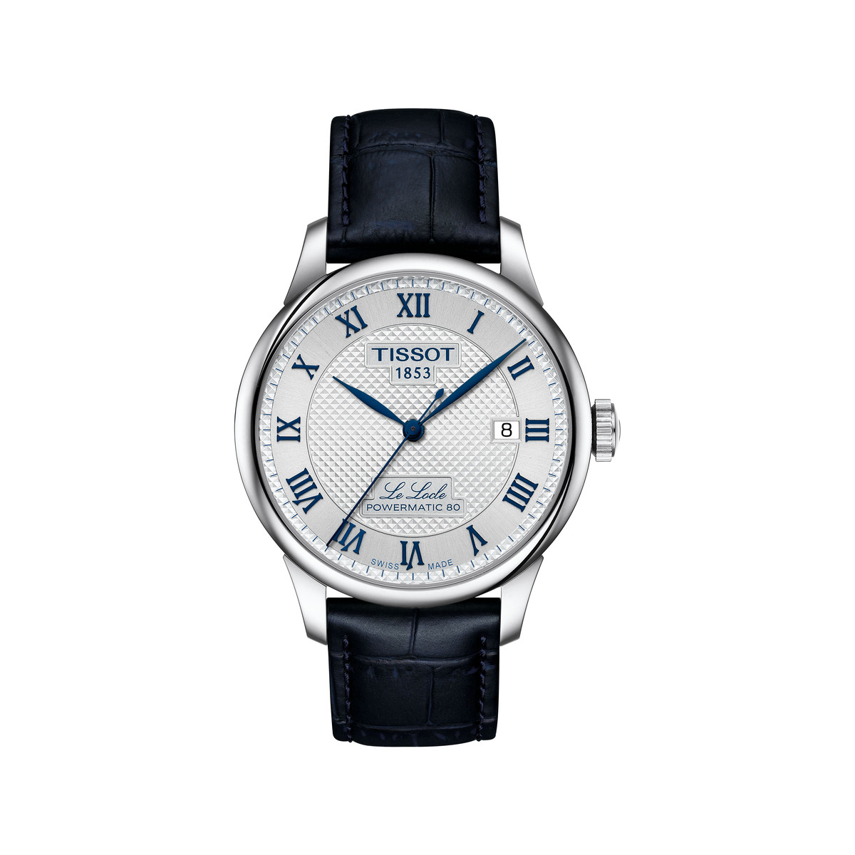 Montre TISSOT T-classic homme automatique, bracelet acier inoxydable gris