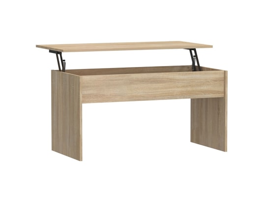 VIDAXL - Table basse chêne sonoma 102x50,5x52,5 cm bois d'ingénierie