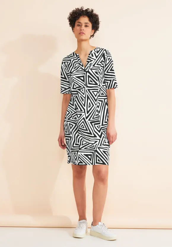 Travelware Printkleid - Black