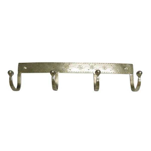 Wandhaken, antik silber, B 42 cm, H 11 cm, L 7 cm von fischer's lagerhaus