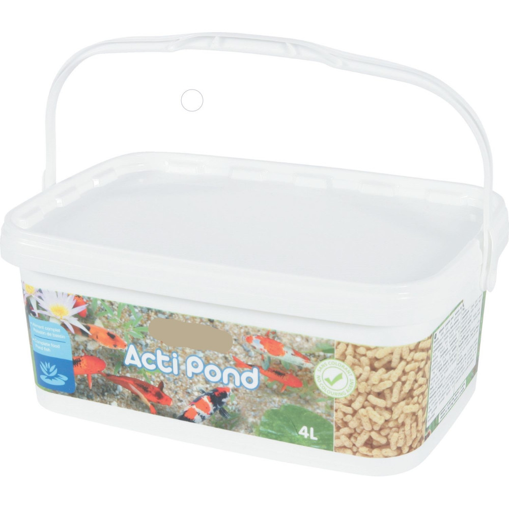Nourriture acti pond stick standard 4 litres pour poisson de bassin