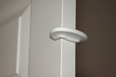 Safe & Care Dørstopper med Lagringsplass, Hvit