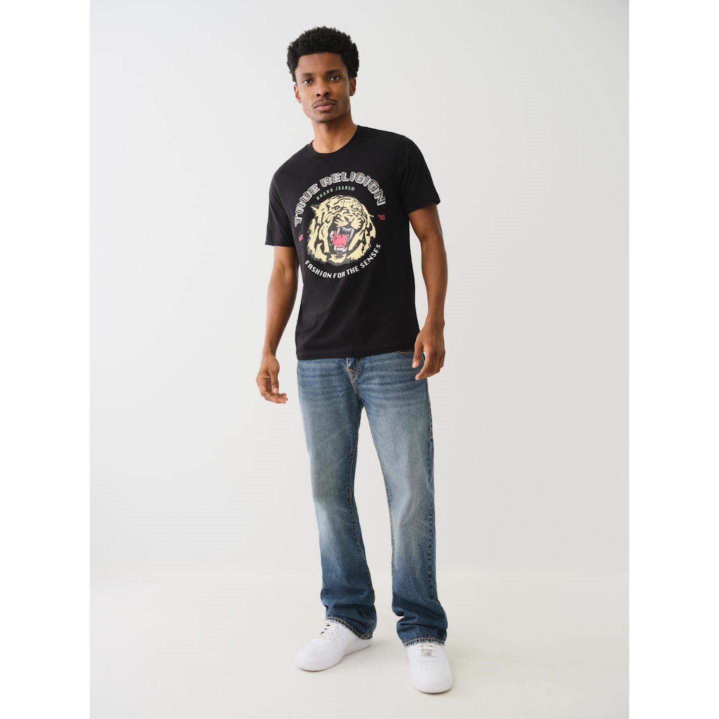 True Religion TR Tiger Face T Shirt Mens