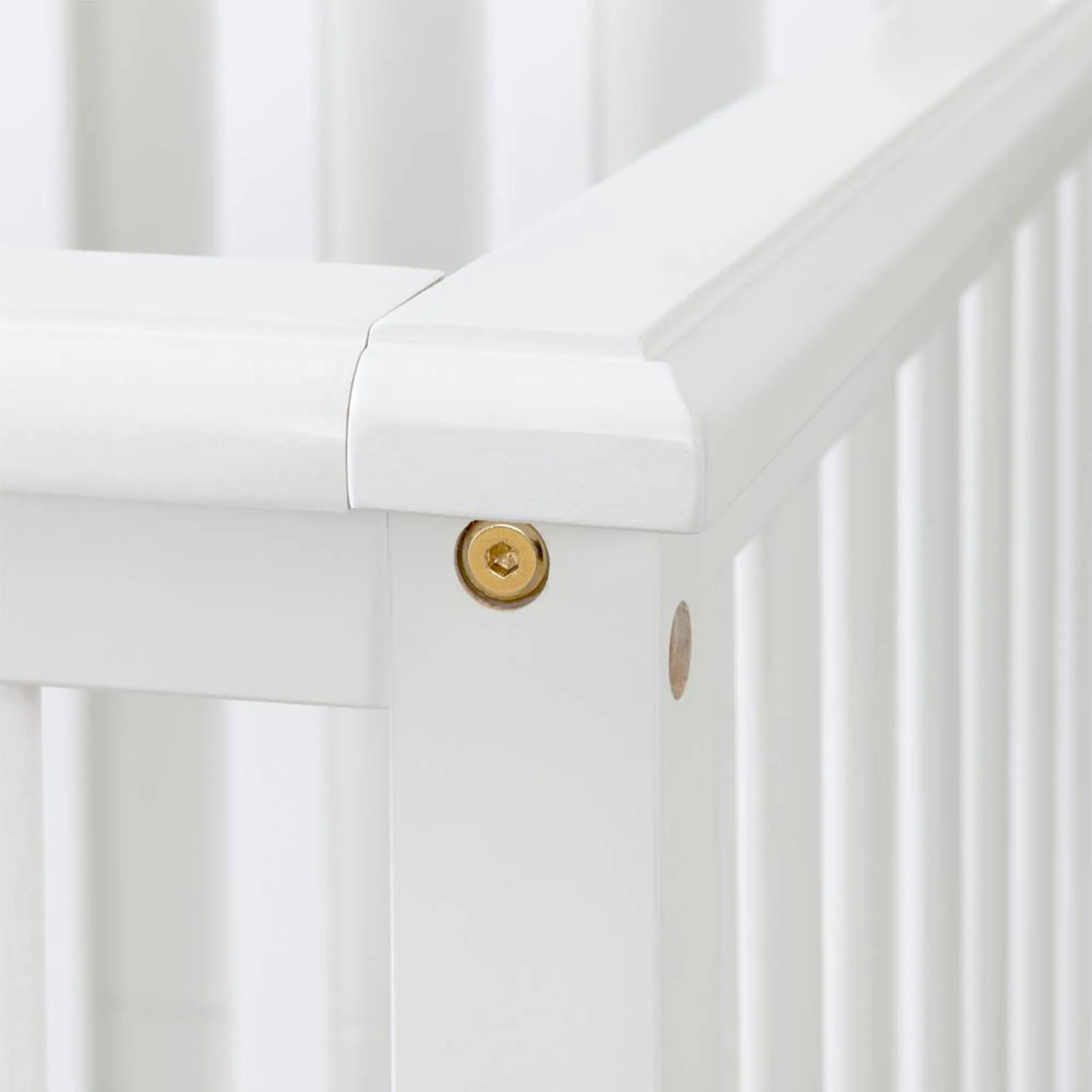 South Shore Couchette Avec Barrière de Transition Savannah - Blanc Solide