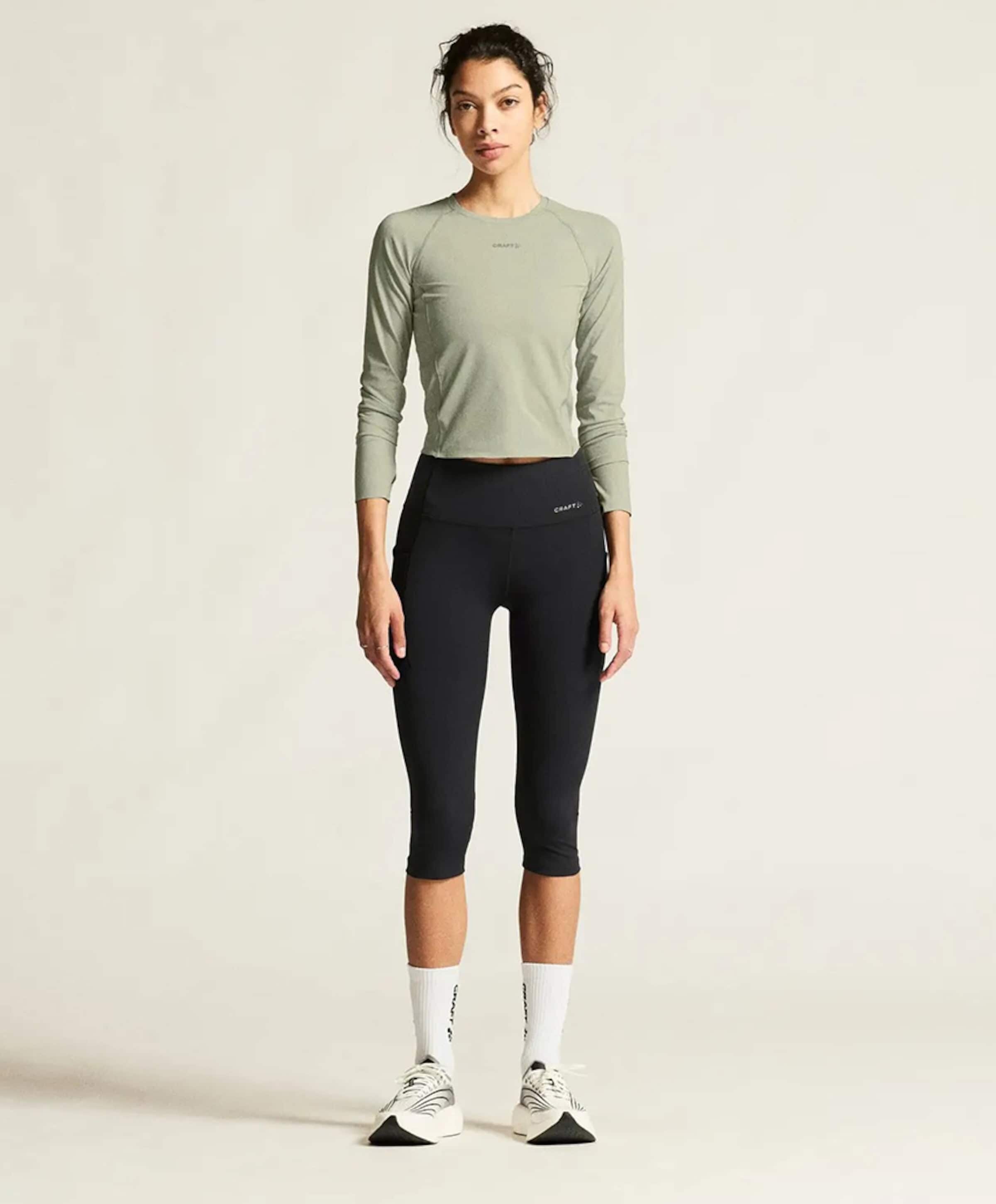 Craft ESSENCE CAPRI 3 W dames tights zwart