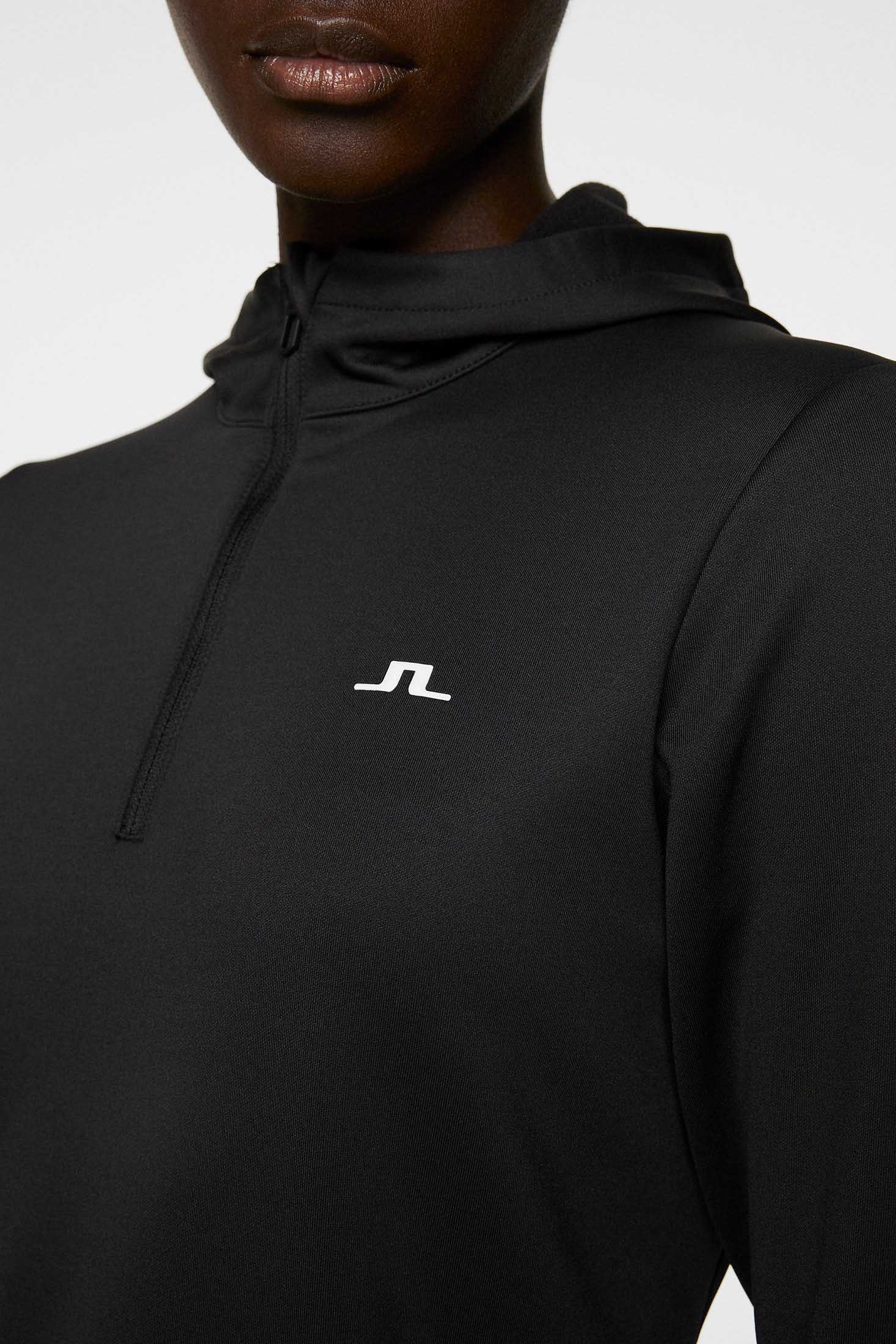 Aerial Quarter Hood Dame Black