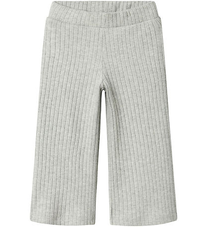 Name It Hosen - Breit - NmfRikka - Grau Meliert
