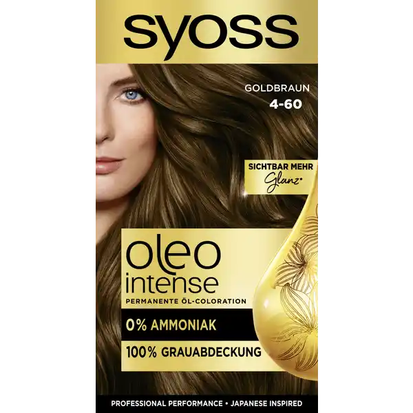 Professional Performance Oleo Intense Permanente Öl-Coloration 4-60 Goldbraun
