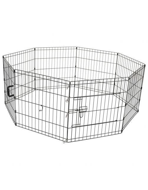 Adori Puppyren Zwart - Hondenbench