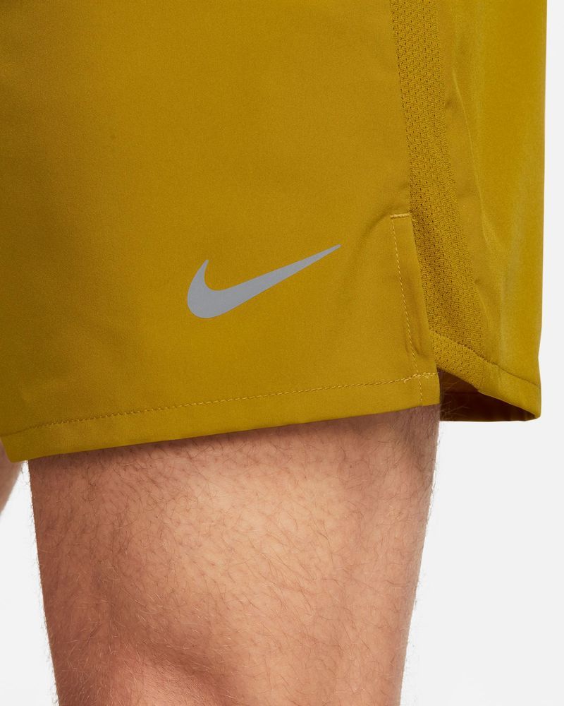Short de running Nike Challenger Or pour homme