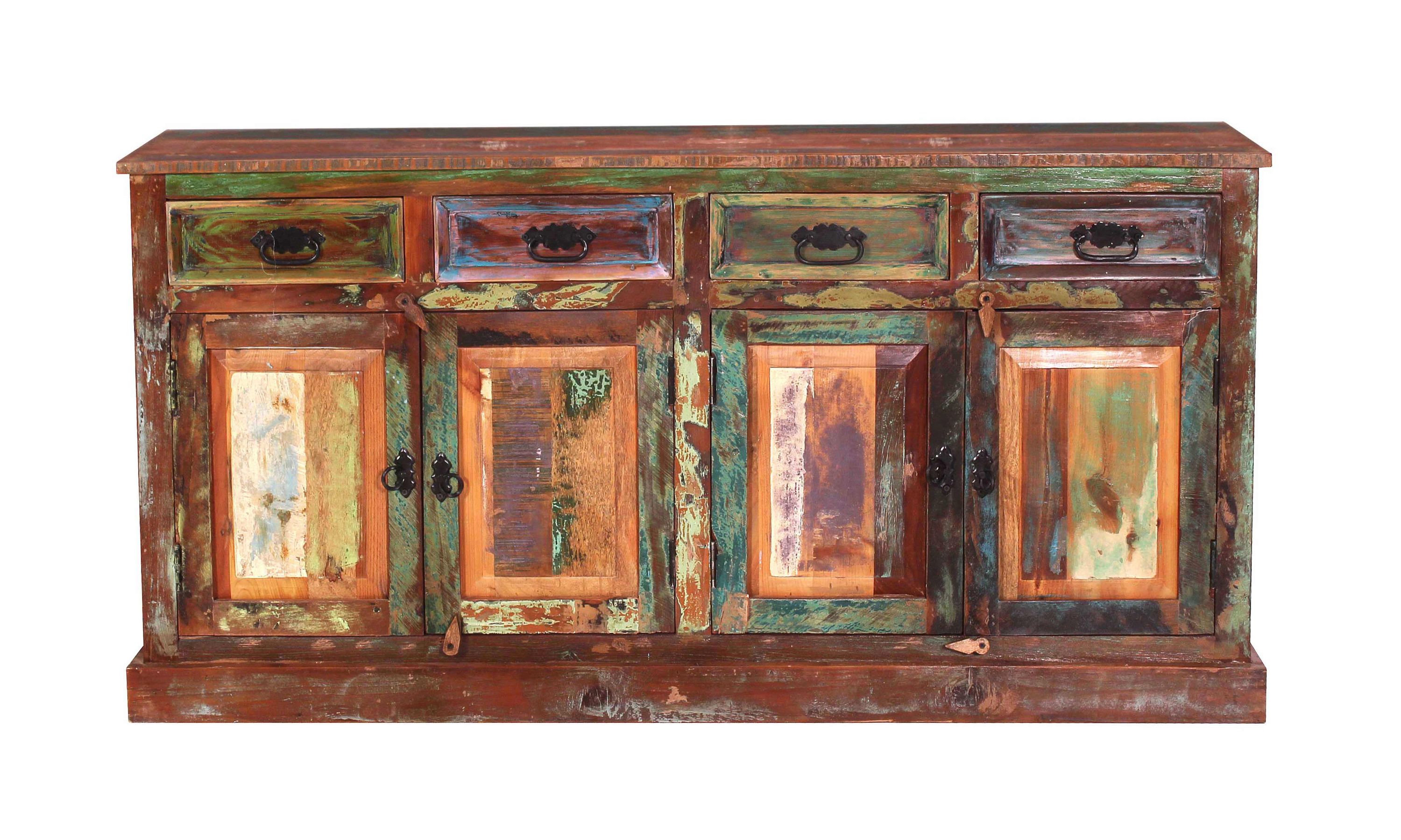 Sideboard Riverboat Altholz Kommode Wohnzimmer Esszimmer Schubladen Schrank
