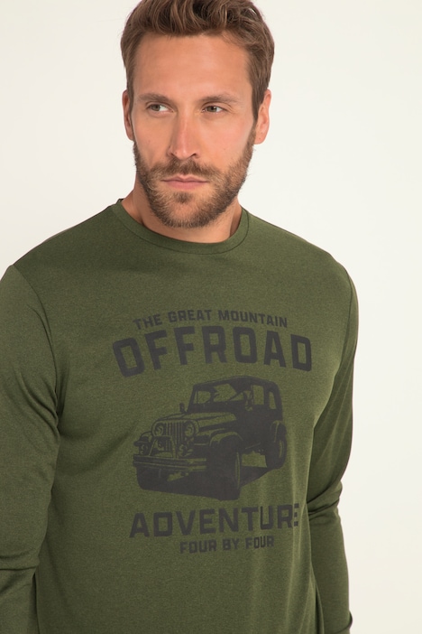 JAY-PI Langarmshirt FLEXNAMIC®, Outdoor, Rundhals, Print