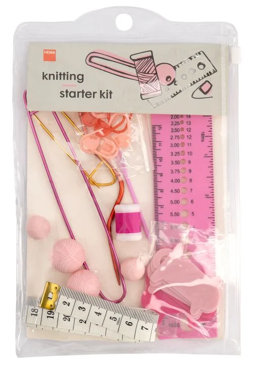 kit de démarrage tricot avec 27 accessoires