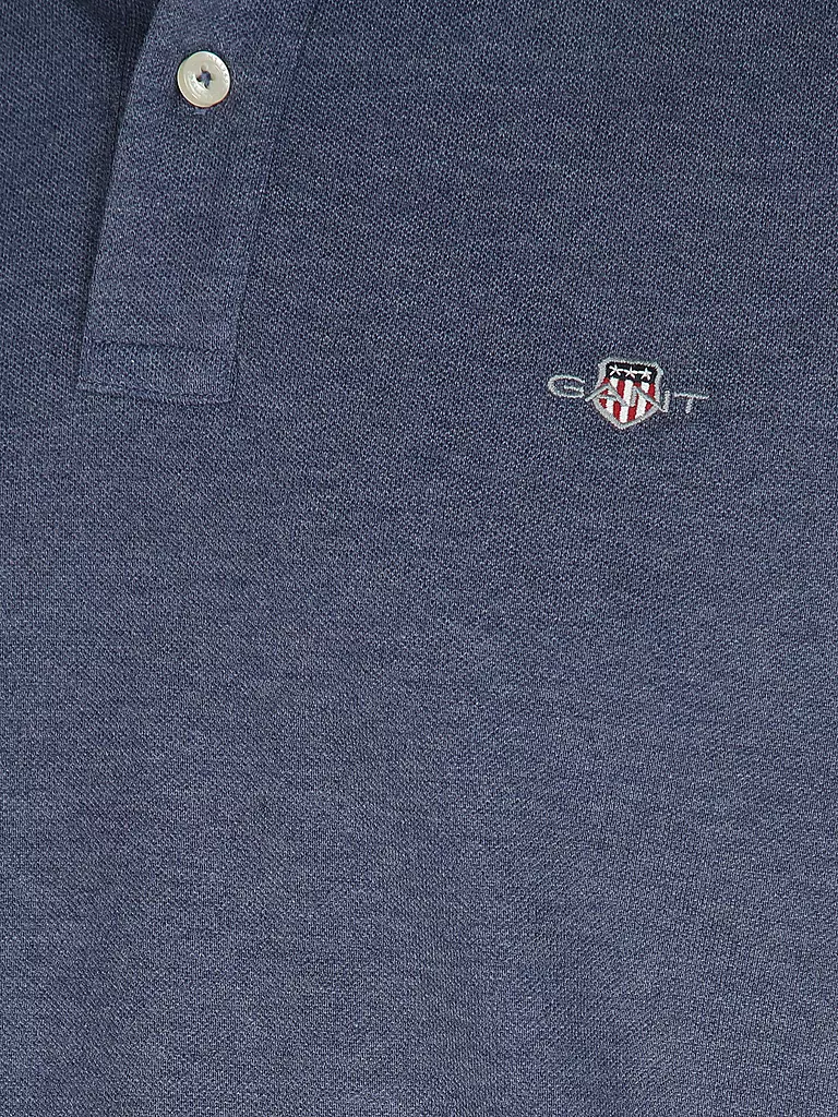 GANT Poloshirt Regular Fit blau