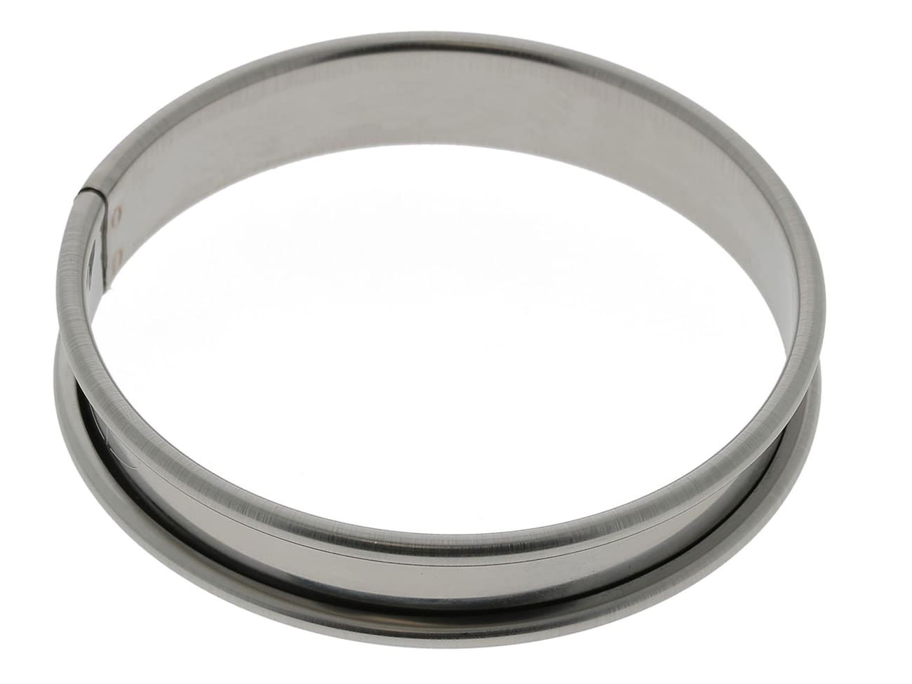 Cercle à tarte inox - ht 2 cm - Ø 9 cm - Gobel