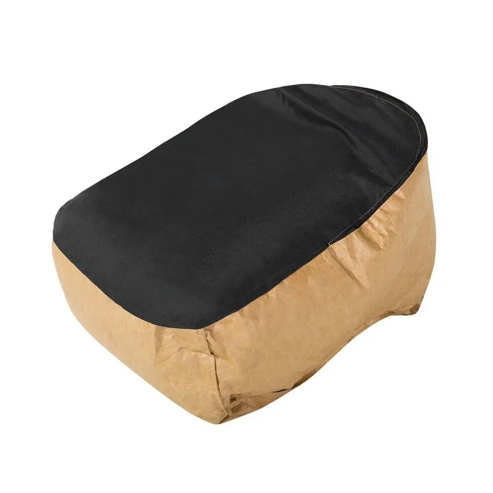 Beliani Zitzak DROP - Bruin synthetisch materiaal
