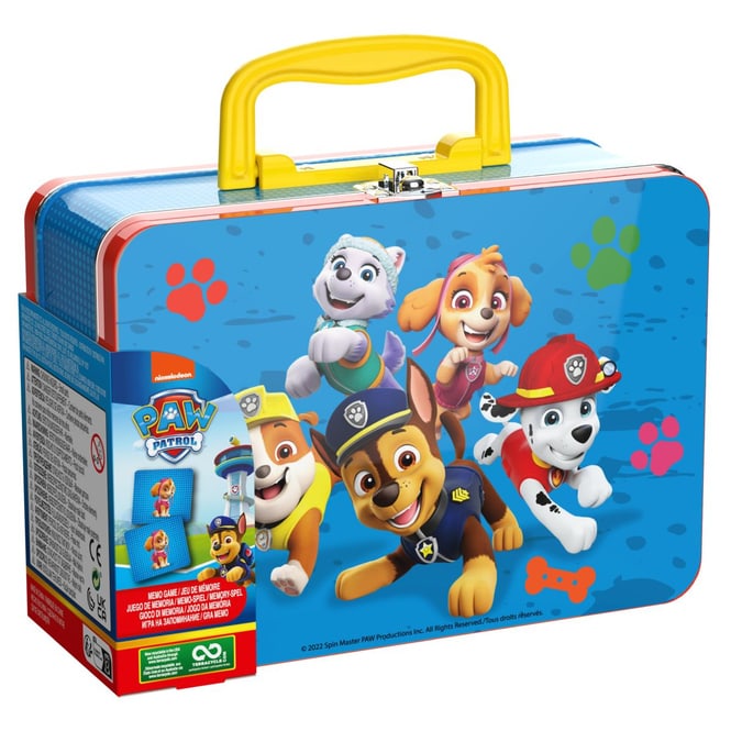 Paw Patrol - Memo Match Spiel - In Mini-Metallkoffer