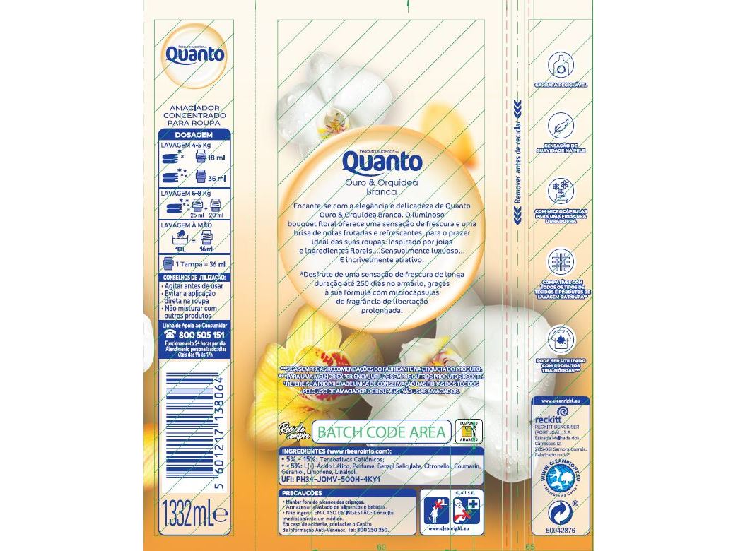 AMACIADOR CONCENTRADO QUANTO OURO 74 DOSES