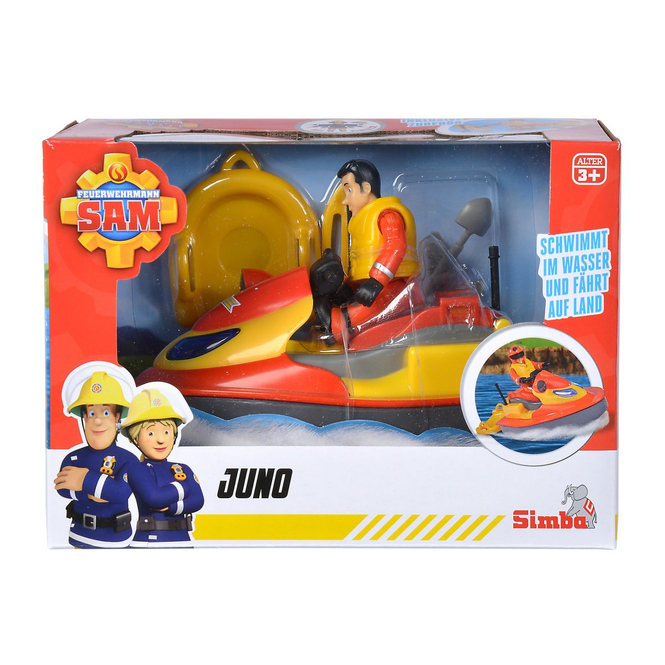 Feuerwehrmann Sam - Juno Jetski mit Elvis Spielfigur