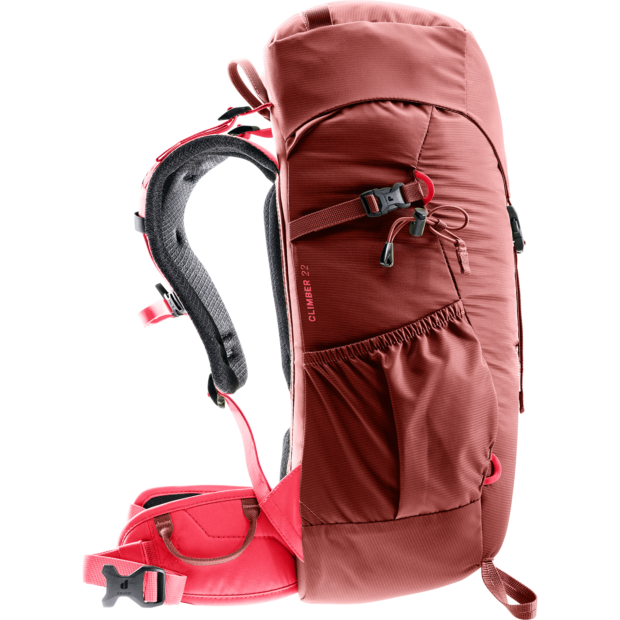 deuter Climber 22l Kinderrucksack redwood hibiscus