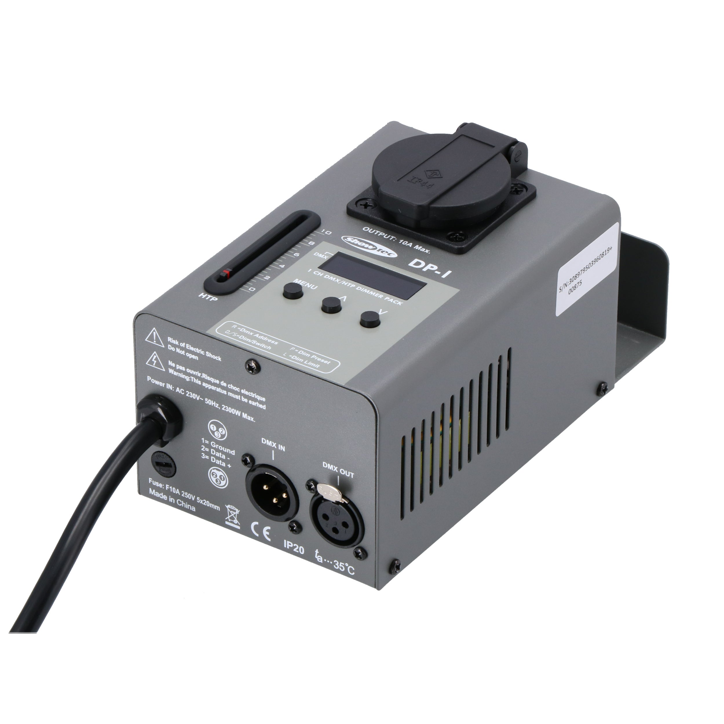 Showtec Single MKII dimmer 10A