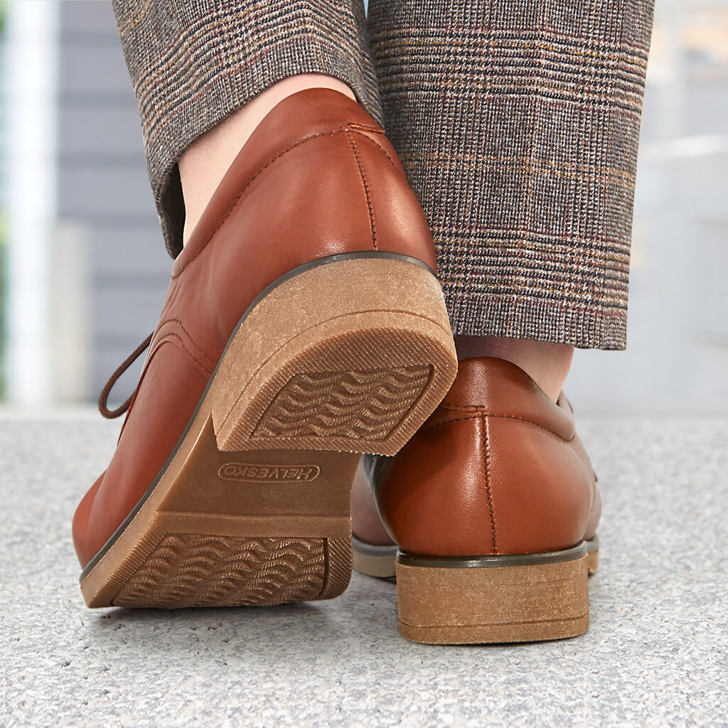 DAMEN - Schnürschuh JOSI braun