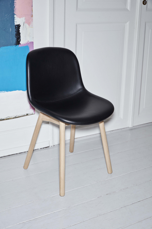 Hay Neu Chair gestoffeerde stoel steelcut 190, zwart
