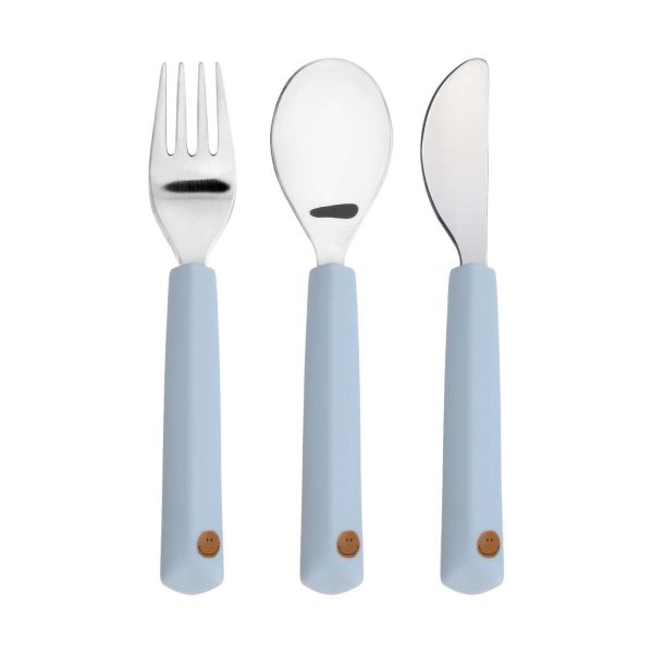 Lassig Bestek With Silicone Handle Happy Rascals