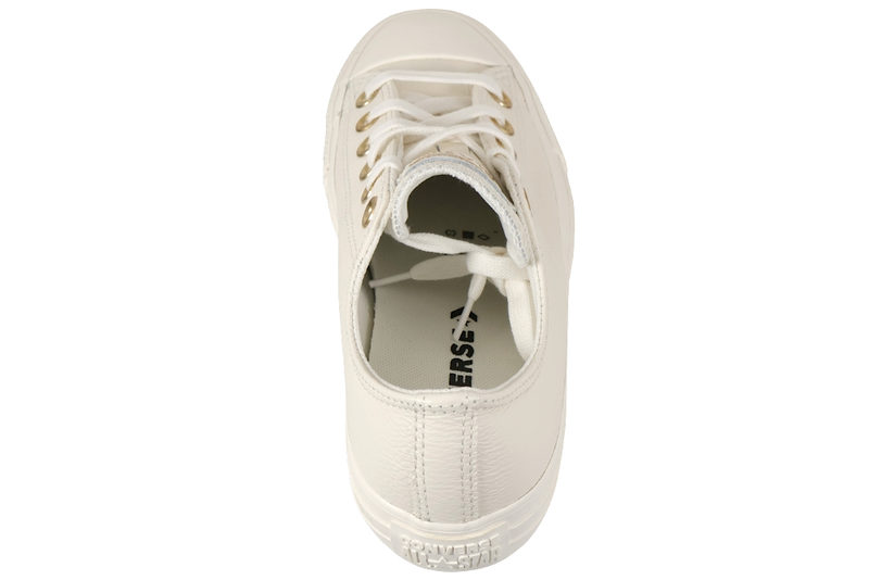 CONVERSE CTAS OX EGRET/EGRET/GOLD WHITE SNEAKER