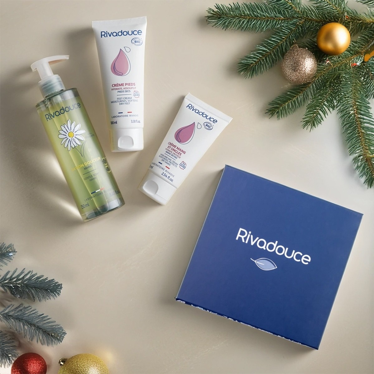 Coffret hydratation bio - Mains & pieds - 3 produits
