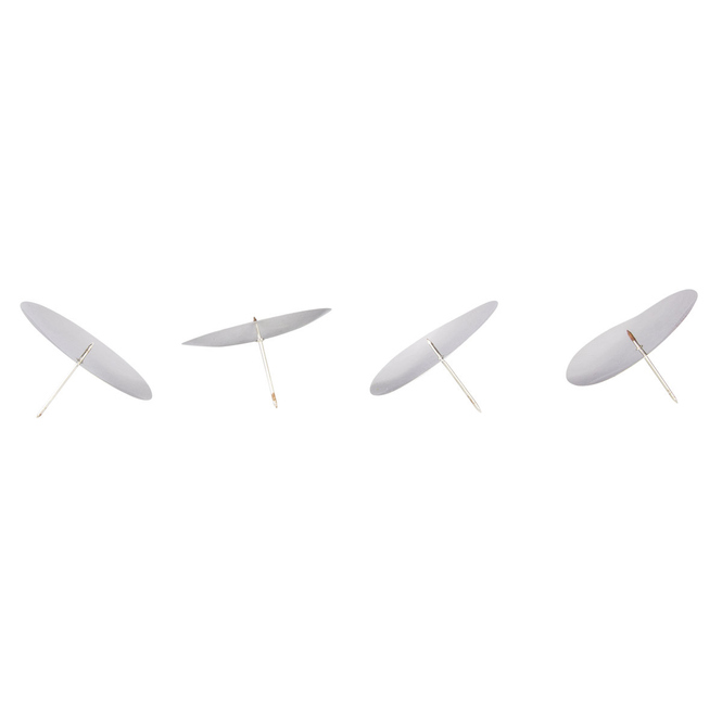Adventskerzenhalter - Ø = ca. 9 cm - 4 Stück