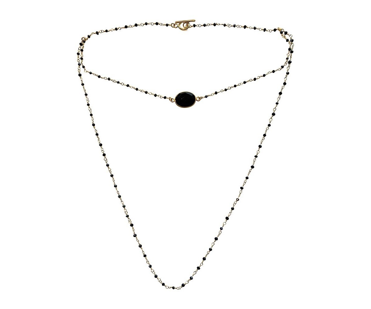 Collier bijou de dos/recto verso Ashtanga
