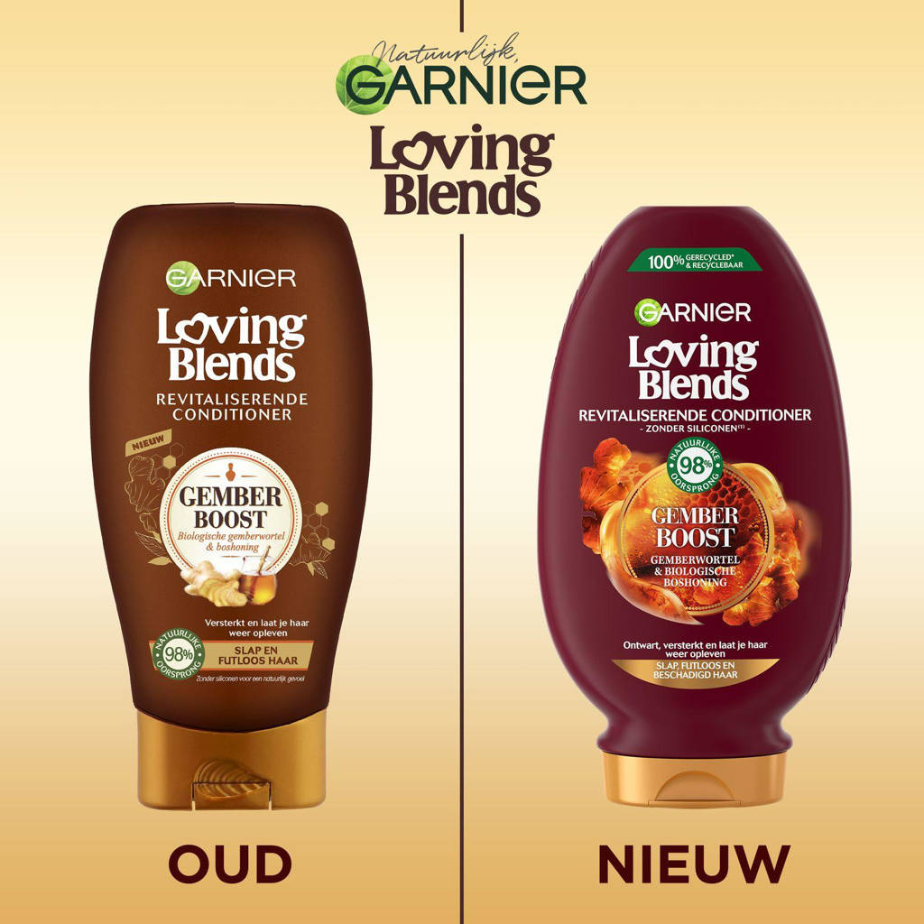 Loving Blends Gember Boost conditioner - 6 x 250 ml - voordeelverpakking