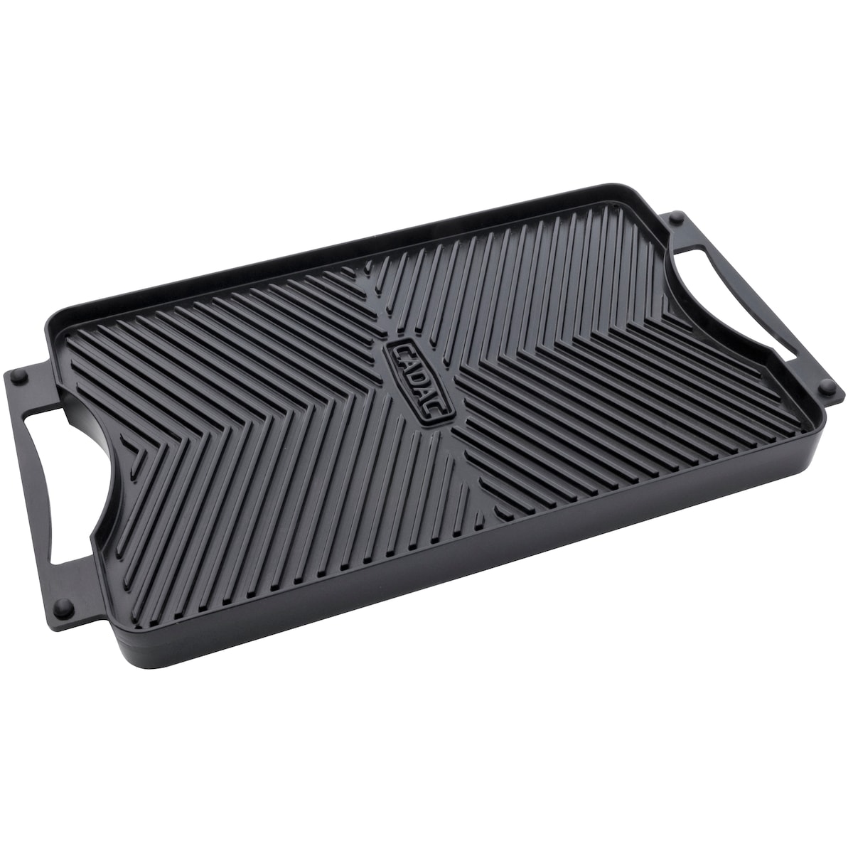 Grillplate 26,5x48 cm vendbar. 