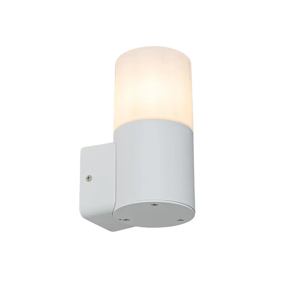 Qazqa wandlampen buiten odense wit e27