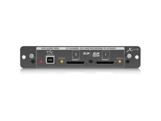 Behringer X-LIVE - Optagekort til X32