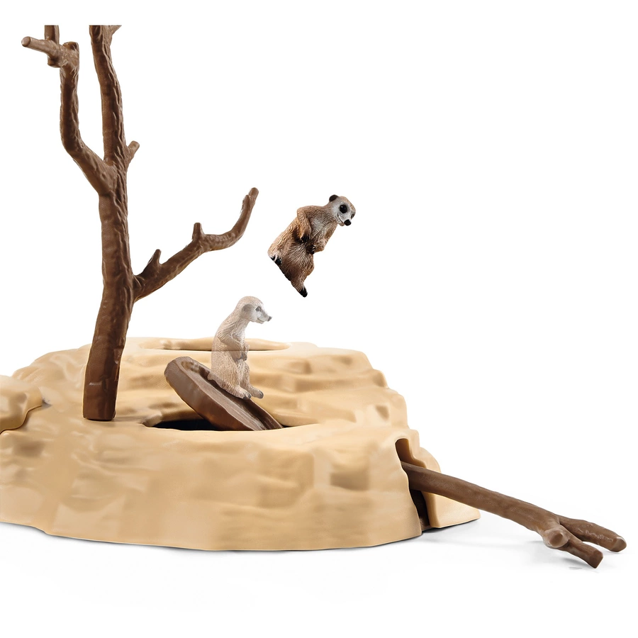 schleich® Wild Life Erdmännchen-Hügel, 42530