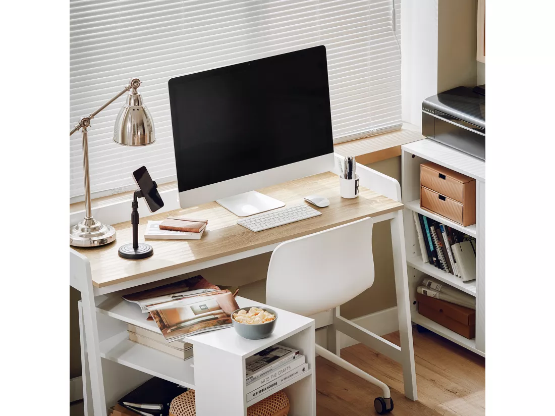 Bureau Informatique Pour Ordinateur Conception Simple Plan De Travail, Fwt41-wn