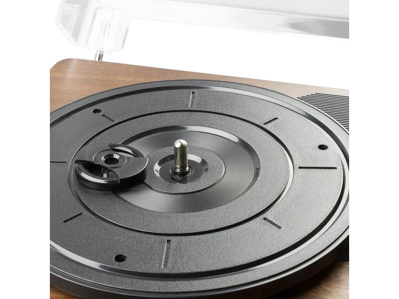 Fenton Plattenspieler RP161 Dunkelbraun Retroplattenspieler mit Bluetooth
