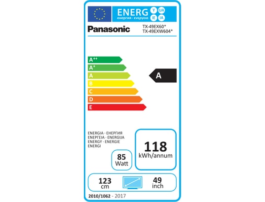 PANASONIC - TV LED 4K 123 cm TX-49EX600E