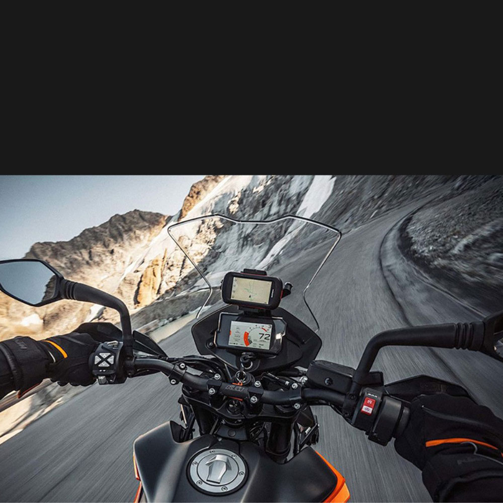 Motorrad Helm Kinn Adapter Halterung mit magnetischem Quick-Release Anschluss für GoPro Kameras - Schwarz