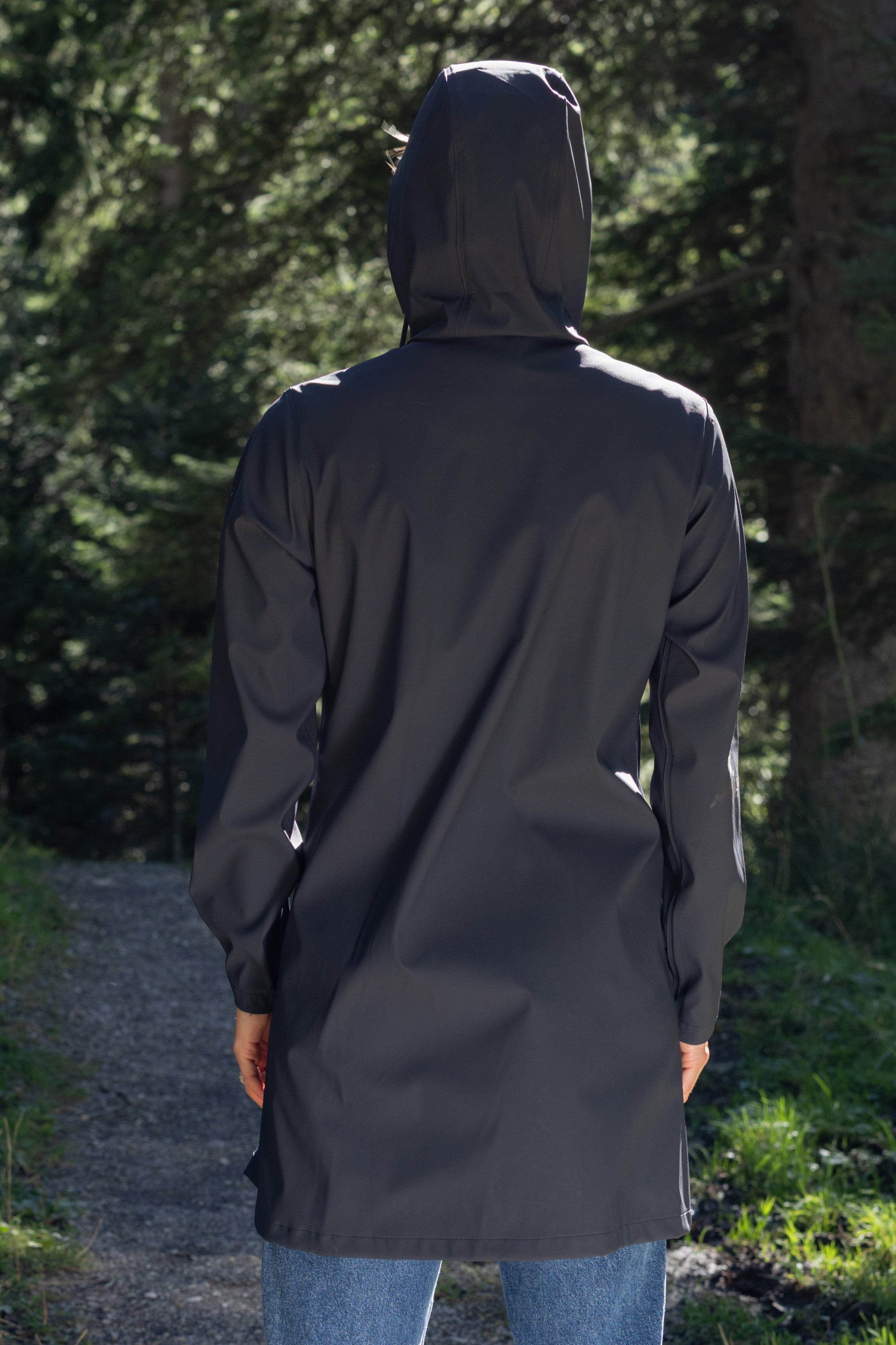 Frauen Regenjacke Saskia dark navy