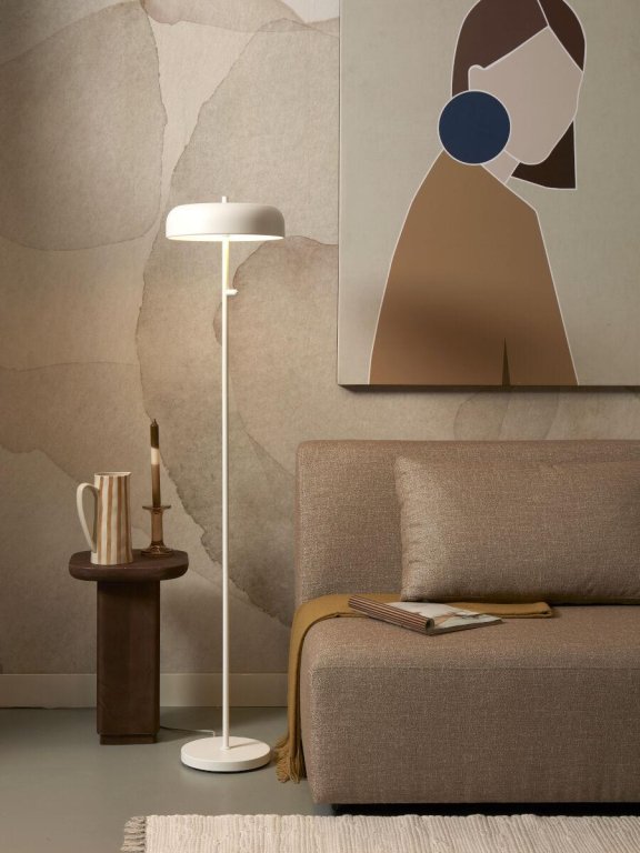 It's about Romi Porto vloerlamp lichtgrijs