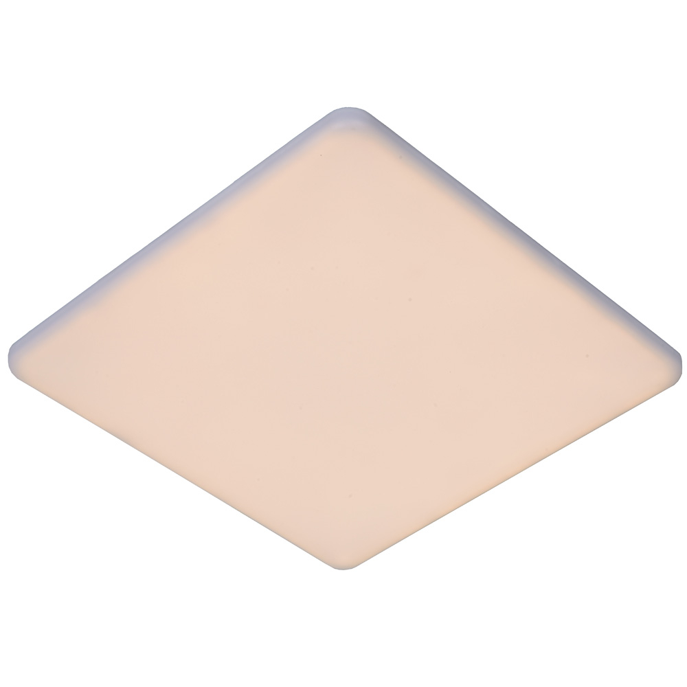 Lucide Ceres vierkante plafondlamp 21.5cm 30W zwart