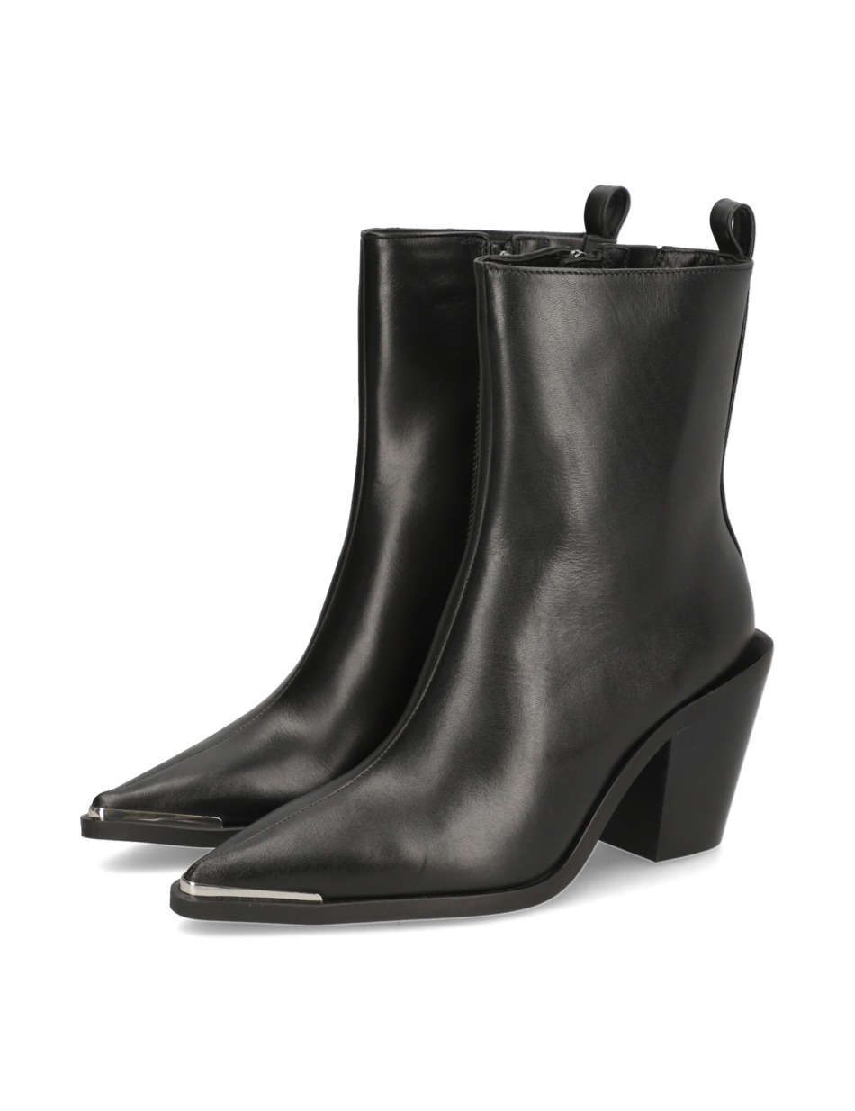 Glattleder Stiefelette