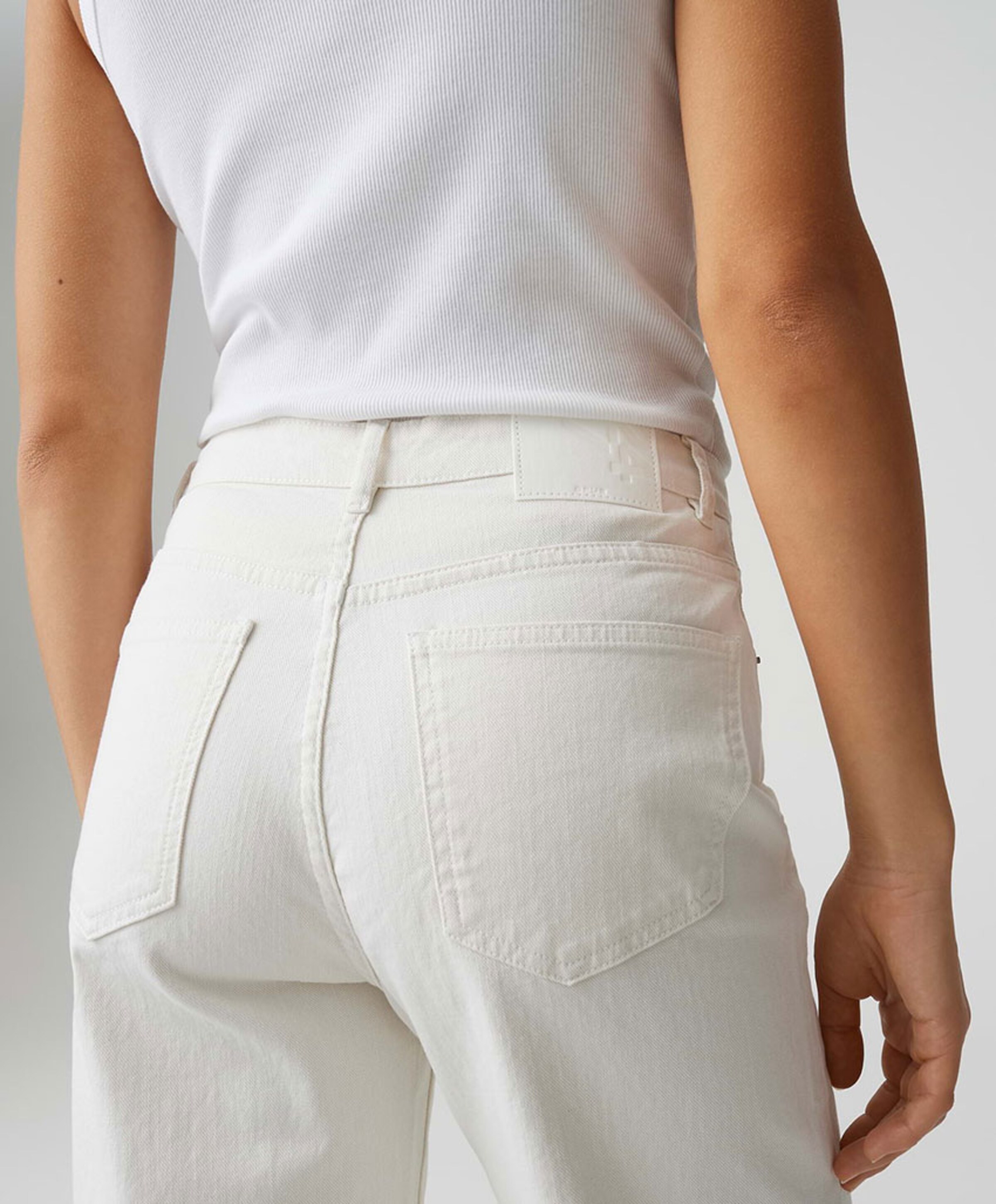 OPUS Mivy dames jeans ecru